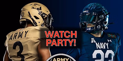 Army Navy Game Watch Party! \ud83c\uddfa\ud83c\uddf8\ud83c\udfc8\ud83d\udcfa
