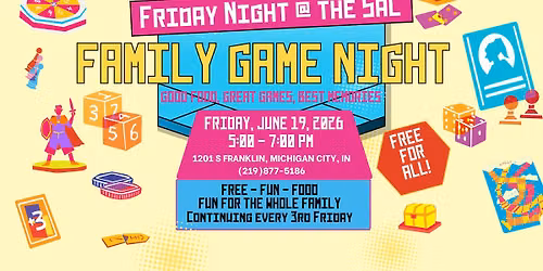 Friday Night @ the Sal - Family Game Night