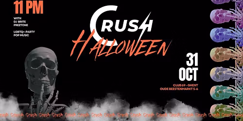 CRUSH \ud83c\udf08 - Halloween - LGBTQ-Party - GHENT
