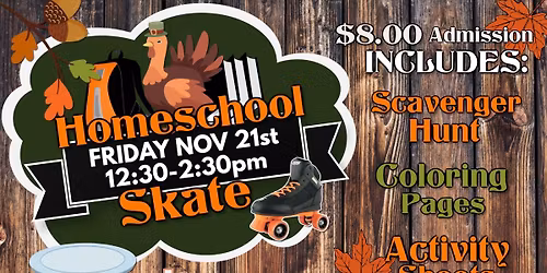 Thanksgiving Homeschool Skate