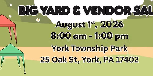BIG YARD & VENDOR SALE