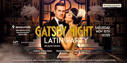 GATSBY NIGHT LATIN PARTY