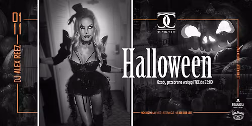 \ud83c\udf83 HALLOWEEN \ud83c\udf83 DJ Alex Reez \ud83d\udc7b Saturday 01.11 \ud83d\udc7b