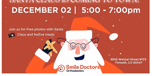 Santa is Coming to Smile Doctors - Timnath