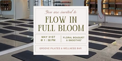 Flow in Full Bloom: A Pilates Social