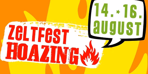 ZELTFEST HOAZING 2026