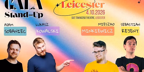 Gala Stand Up: Minkiewicz, Rejent, Kowalski, Sobaniec
