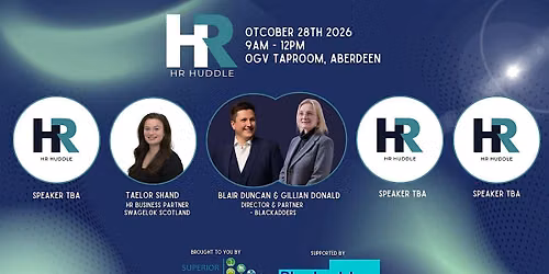 HR Huddle - Aberdeen October 28th 2026
