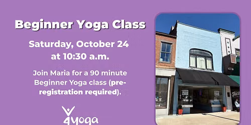 October Beginner Yoga