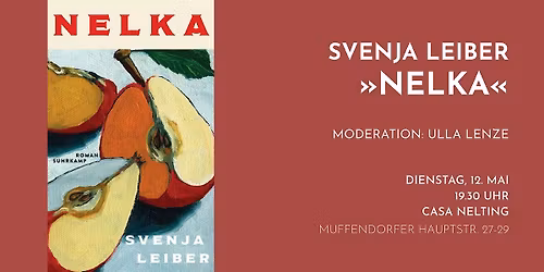 Svenja Leiber liest aus \u00bbNelka\u00ab