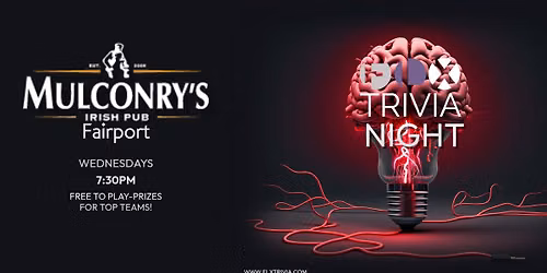 \ud83e\udde0\ud83c\udf40 Wednesday FLX Trivia Night at Mulconry\u2019s \u2014 Sl\u00e1inte to Smart Answers!