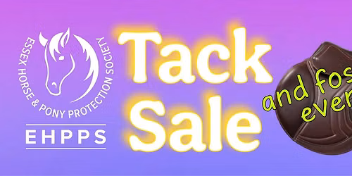 EHPPS July Tack Sale & Foster Event 2026