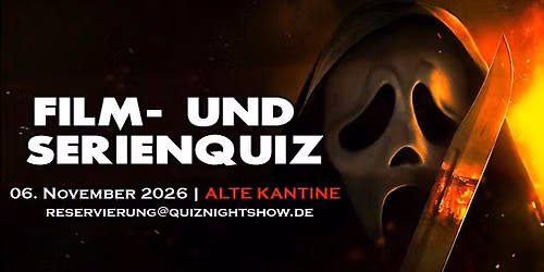 Quiz Night #593 - Film- und Serienspezial (mit Party danach)