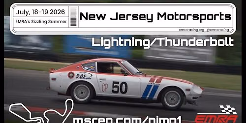 EMRA's Sizzling Summer at NJMP Thunderbolt and Lightning