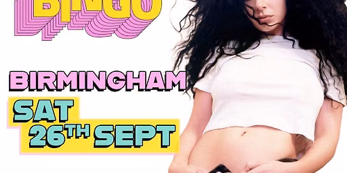 Pop Bingo Sat 26th Sep Birmingham