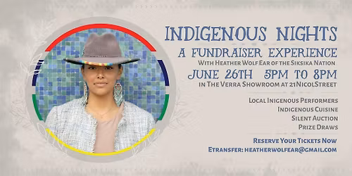 Indigenous Nights Fundraiser
