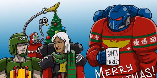 Fires of Phaistos LVI - XMAS 40k - V\u00e1no\u010dn\u00ed p\u00e1rty!!!