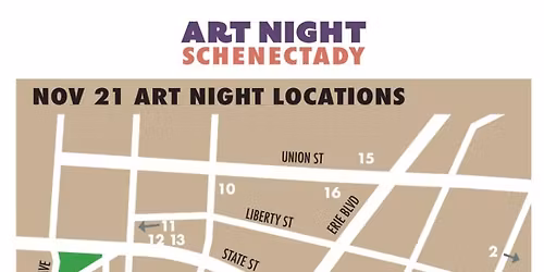 ART NIGHT SCHENECTADY NOV. 21