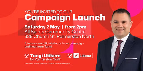 Tangi Utikere 2026 Campaign Launch