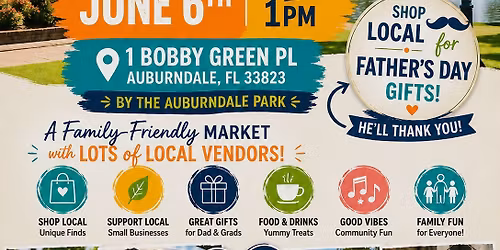 Auburndale's 1st Saturday June Market