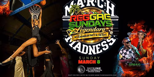 REGGAE SUNDAY: The #1 Caribbean Party In The City