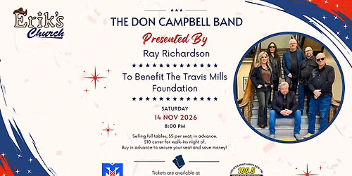 The Don Campbell Band Presented By Ray Richardson