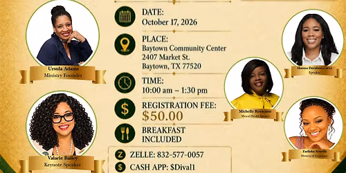 "I Am A Living Testimony" Women's Conference