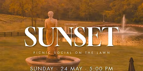 SUNSET: Picnic Social on the Lawn