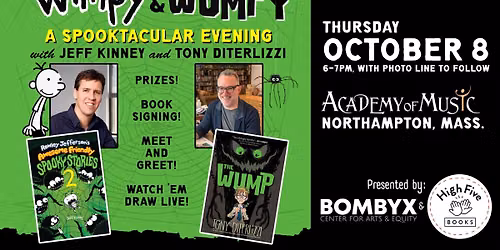 Wimpy & Wumpy: A Spooktacular Evening! with with Jeff Kinney & Tony DiTerlizzi