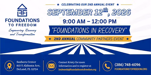 2nd Annual Foundation In Recovery