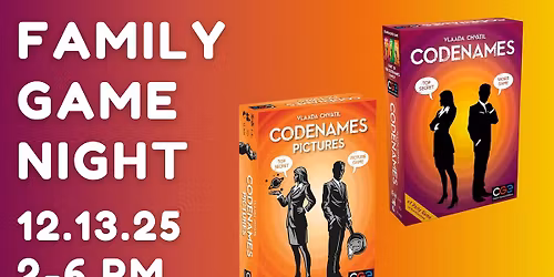 Family Game Night: Codenames