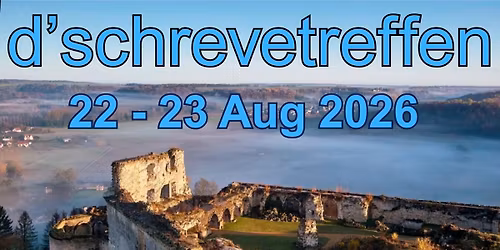 d'schrevetreffen 2026