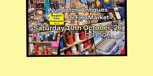Nuneaton Antiques and FleaMarket CV11 5QH