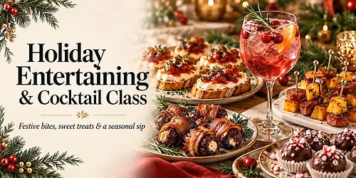 Holiday Entertaining Appetizer Class