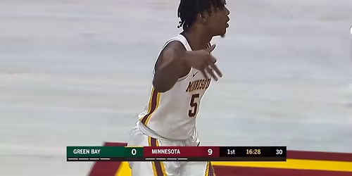 Green Bay Phoenix at Minnesota Golden Gophers Mens Basketball