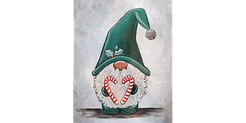 Candy Cane Gnome - Paint and Sip in Fishkill | Classpop!\u2122