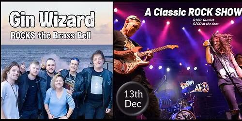 GIN WIZARD Rocks THE BRASS BELL