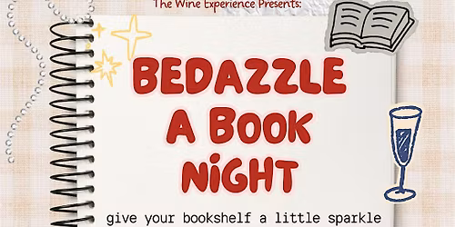 Bedazzle a Book Night 5\/12