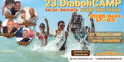 23. Salsa Diab\u00f3lica Ny\u00e1ri T\u00e1bor 2026 | 23rd Diab\u00f3liCAMP 2026