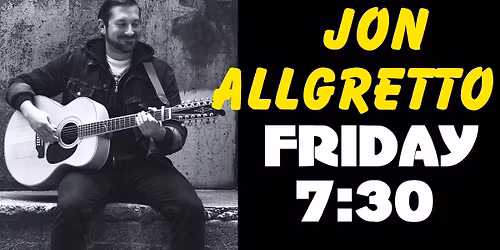 MORETTI'S LIVE w\/ JON ALLEGRETTO