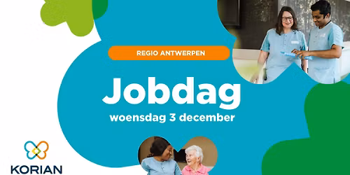Korian jobdag regio Antwerpen
