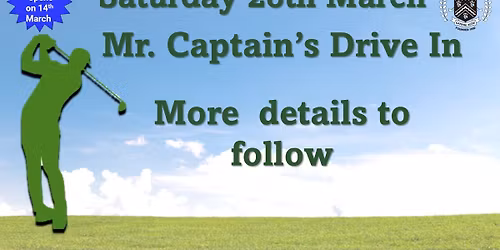 Mr Captain's Drive In and Competition