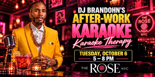 Karaoke Therapy: DJ Brandohn\u2019s After-Work Karaoke