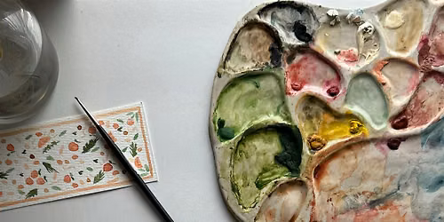 Watercolor Bookmark Workshop