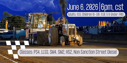 KTPA Truck & Tractor Pull - June 6th - Leitchfield, KY