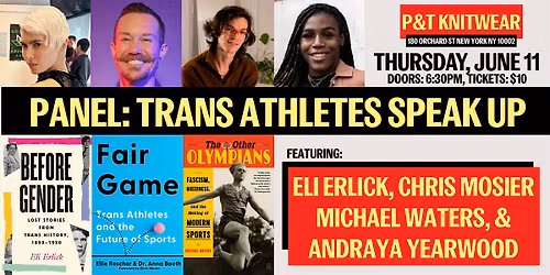 Panel: Trans Athletes Speak Up