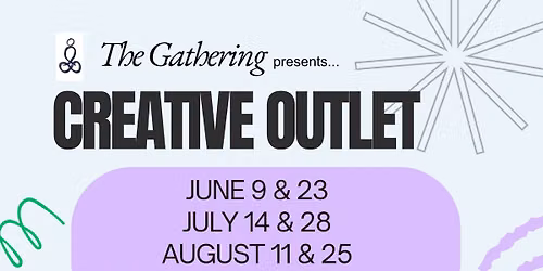 Creative Outlet - Summer 2026 Schedule