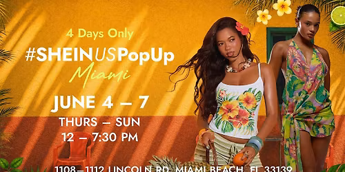 SHEIN Miami Pop-Up \u2014 Skip the Line VIP Access