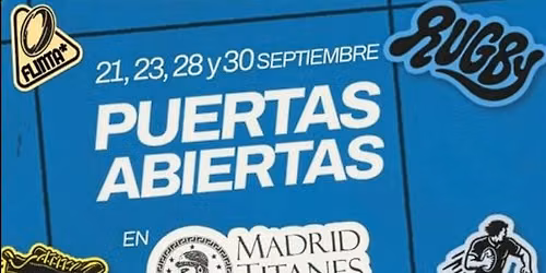 Puertas abiertas Madrid Titanes CR - Septiembre 2026