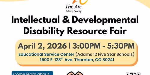 Intellectual & Developmental Disability Resource Fair